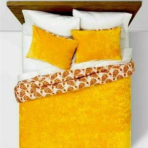 Opalhouse Gold Peacock Twin Comforter and Sham